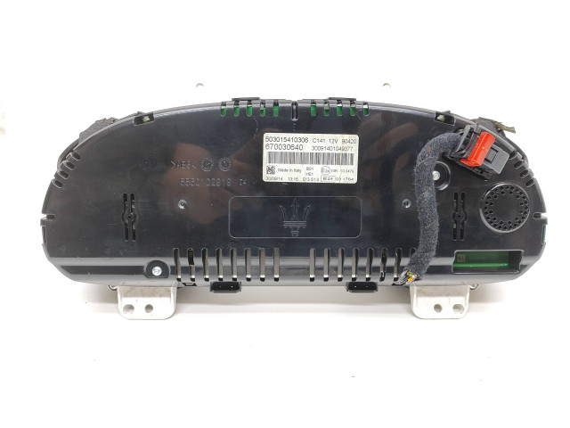 Панель приборов 503015410306, 30091401049377 Maserati Ghibli