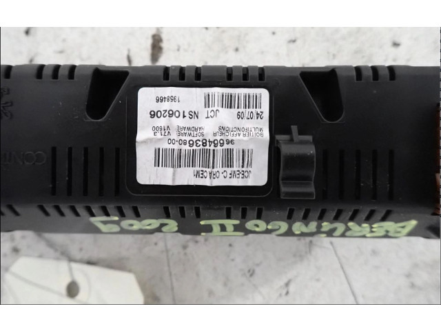 Дисплей 9821851780 Citroen Berlingo