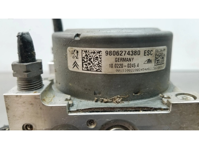Блок АБС 9806274380, 10022002454 Peugeot 2008 I 2013-2019 года