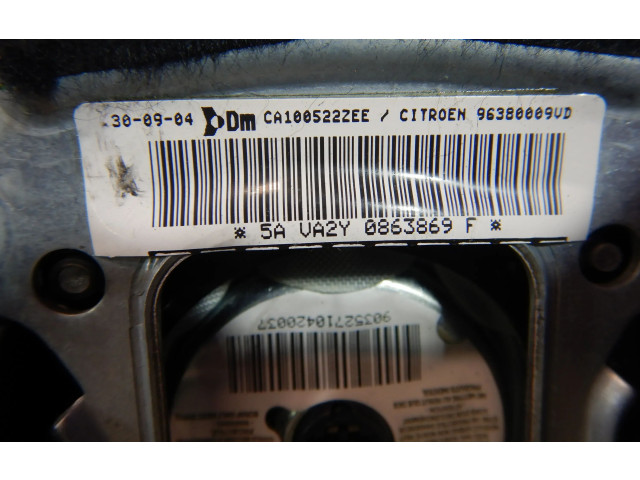 Подушка безопасности водителя 96380009VD   Alpine C2