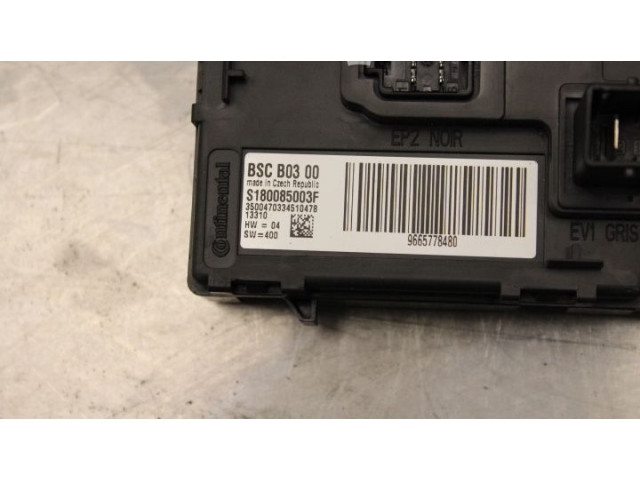 Блок предохранителей 9665778480, S180085003F Citroen C4 I