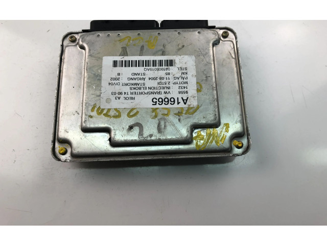 Блок управления двигателем Блок управления 045906019AQ, 0281010866   Volkswagen Transporter - Caravelle T4