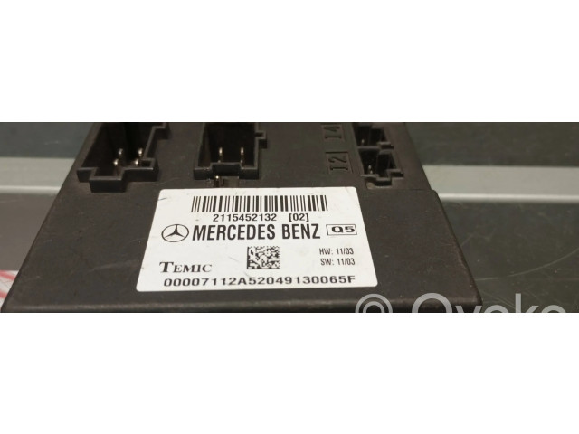 Блок комфорта 2115452132   Mercedes-Benz E W211   