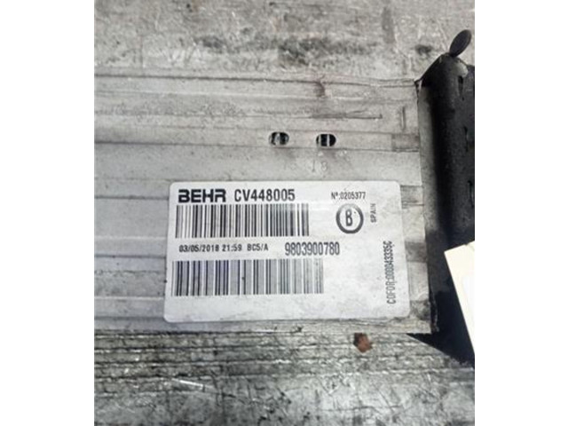 Интеркулер  9803900780, 9803900780   Peugeot 2008 I 