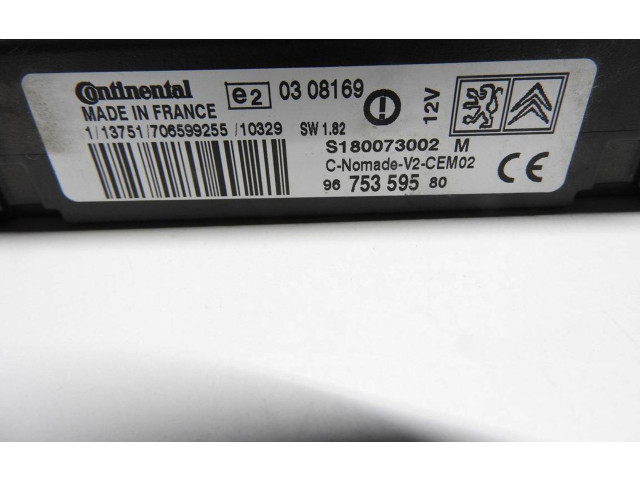 Řídící jednotka 9675359580, S180073002M Citroen DS3 2010