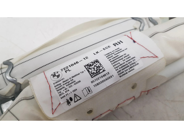 Боковая подушка безопасности 722104612, 618344101 BMW 1 F20 F21