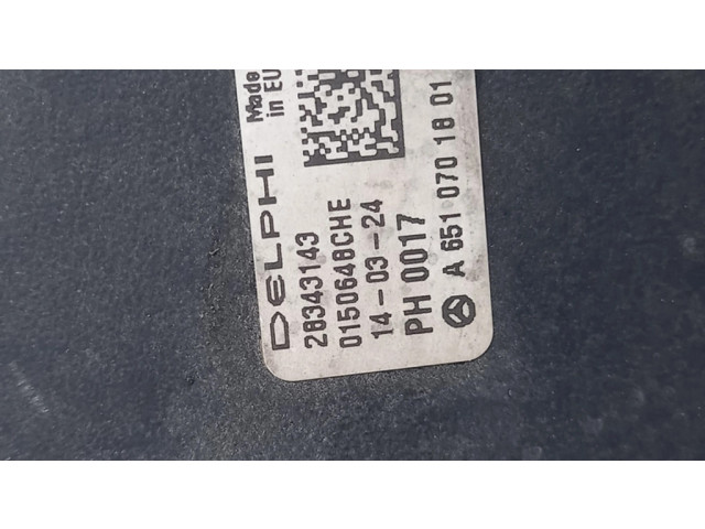 Vstřikovací čerpadlo A6510701801, 28343143 Mercedes-Benz E W212 pro naftový motor 2.0