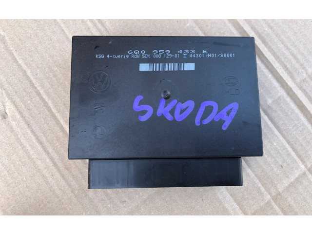 Блок комфорта 6Q0959433 Skoda Fabia Mk1 (6Y)