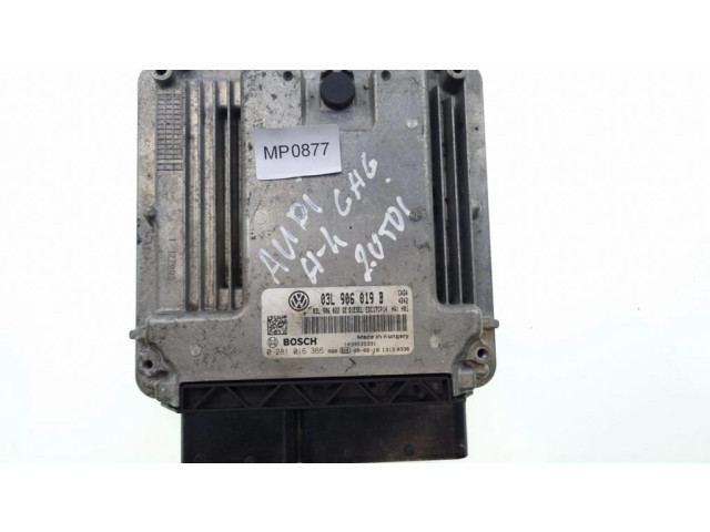 Řídící jednotka 03L906022GE, 03L906019B Audi A4 S4 B6 8E 8H 2005