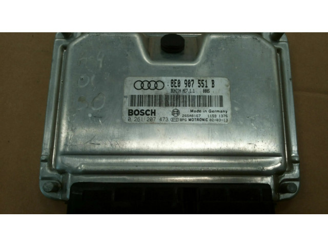 Блок управления двигателя 8E0907551B Audi Q5 SQ5