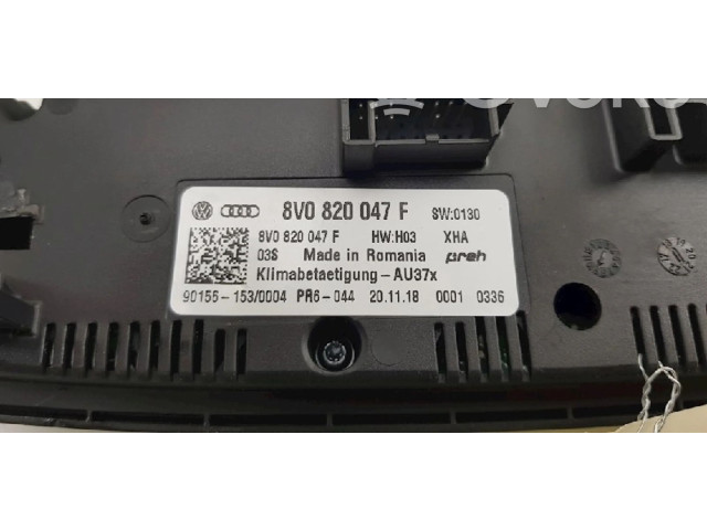 Блок управления климат-контролем 8V0820047FXHA, 8V0820047F   Audi Q2 