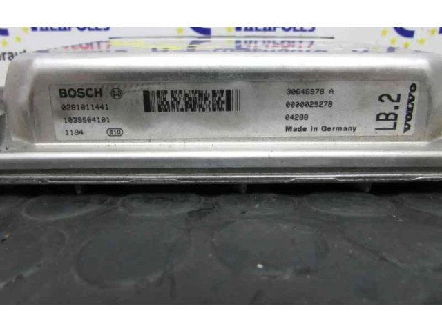 Блок управления двигателем Блок управления 0281011441 Volvo XC90