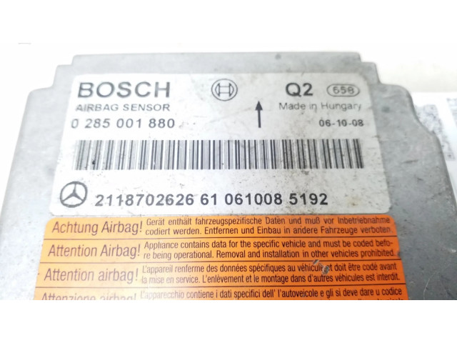 Блок подушек безопасности 2118702626   Mercedes-Benz E W211