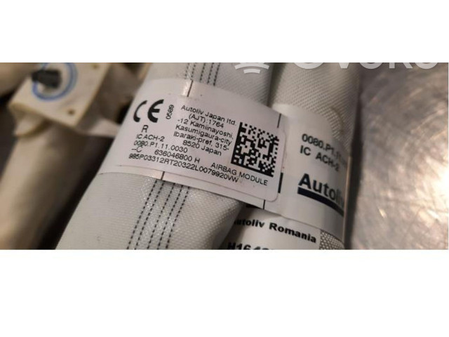 Боковая подушка безопасности 985P03312R   Renault Clio V