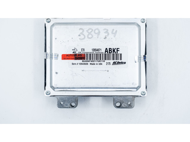 Řídící jednotka 12643636, 12654671 Opel Ampera 2012