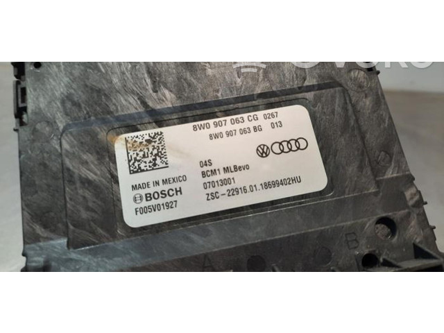 Блок комфорта 8W0907064CM, 8W0907064M Audi Q5 SQ5