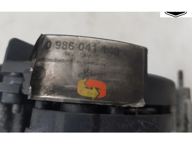 Генератор 0986041140, 0986041140   Volvo V70      
