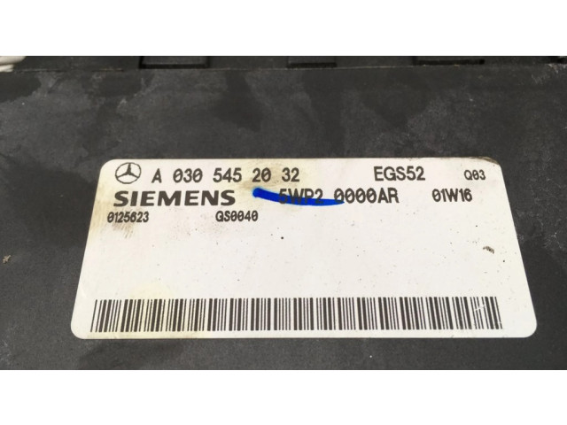 Блок управления коробкой передач A0305452032, 5WP20000AR   Mercedes-Benz E W211