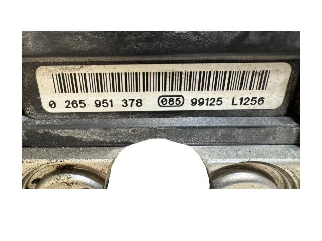 Pojistková skříňka Блок ABS 0265951378, 99125L1256 Fiat Punto (199) 2010