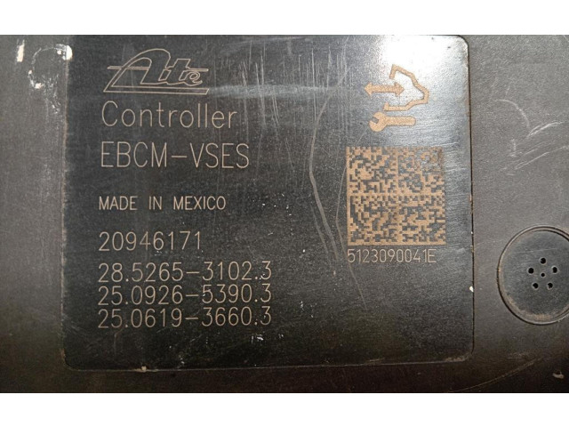 Блок управления АБС 95196739, 95196739   Opel Antara