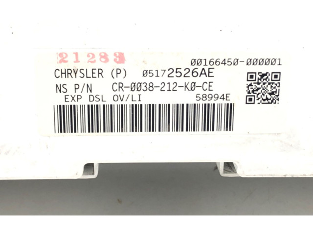 Панель приборов 05172526AE Jeep Grand Cherokee (WK)