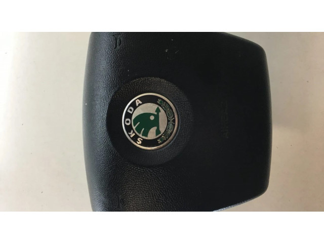Подушка безопасности водителя 61664050D, 1Z0880201S3X1   Skoda Octavia Mk2 (1Z)
