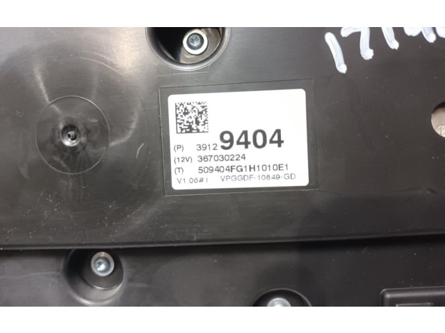 Přístrojová deska Opel Zafira C 2016 39129404