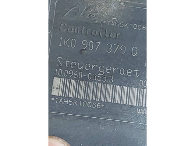 Блок АБС 1K0907379Q, 10096003553   Skoda  Octavia Mk2 (1Z)  2004 - 2013 года