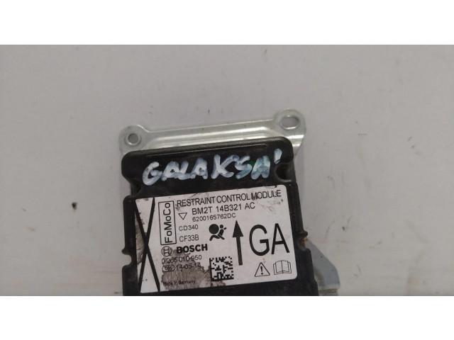 Блок подушек безопасности BM2T14B321AC, 0285010950 Ford Galaxy