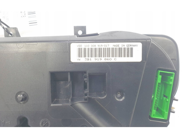 Панель приборов 3B1919860C   Volkswagen PASSAT B5       