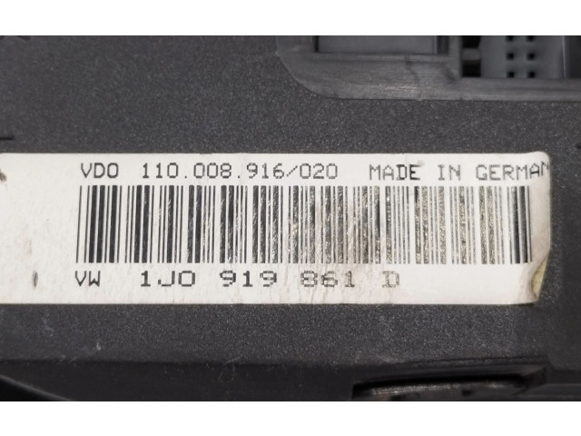 Панель приборов 1J0919861D   Volkswagen Bora       