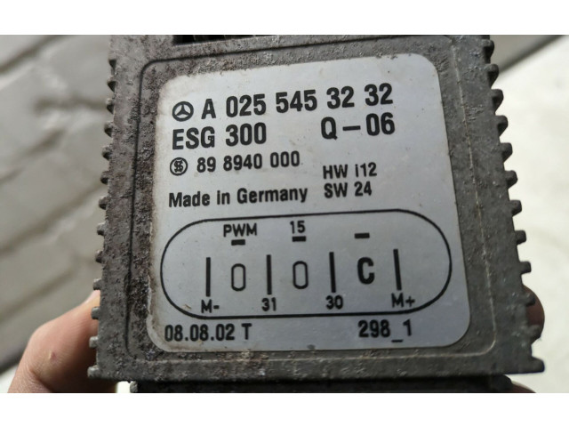 Вентилятор радиатора A0255453232 Mercedes-Benz A W168