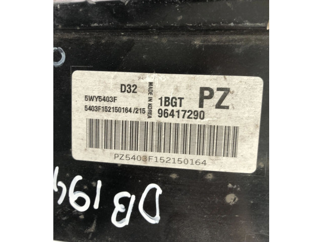 Блок управления двигателем Блок управления 96417290   Chevrolet Matiz