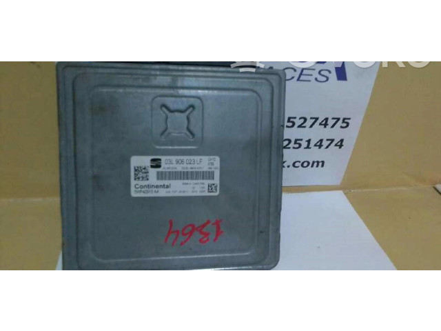 Блок управления двигателем ECU 03L906023LF Seat Altea XL
