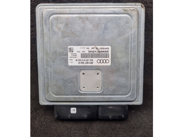 Řídící jednotka 4F0907552D, 4F0910552M Audi A6 S6 C6 4F 2005