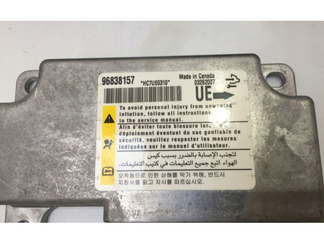 Блок подушек безопасности 96838157   Chevrolet Captiva