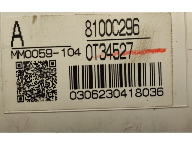 Панель приборов 8100C296, OT34527 Mitsubishi Outlander