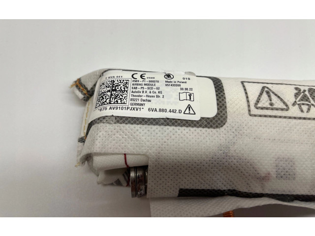 Подушка безопасности водителя Skoda Fabia Mk4 (6VA)