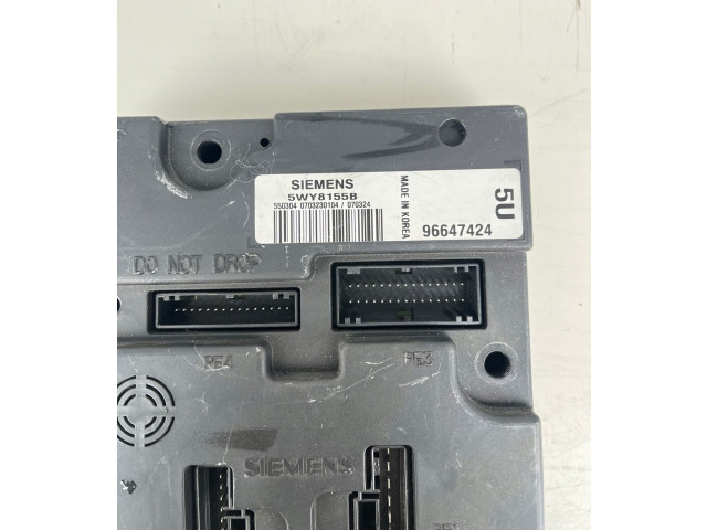 Блок управления 96647424, 5WY8155B Chevrolet Epica