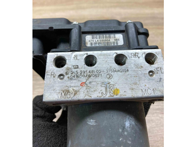 Блок АБС 27534AG02A, 265800465 Subaru Outback 2004 - 2006 года