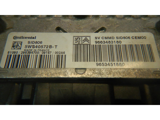 Řídící jednotka 9663483180   Alpine C2 2009