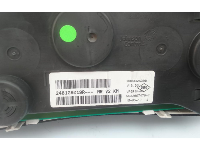 Geschwindigkeitsmesser Cockpit 248108019r Dacia Logan II