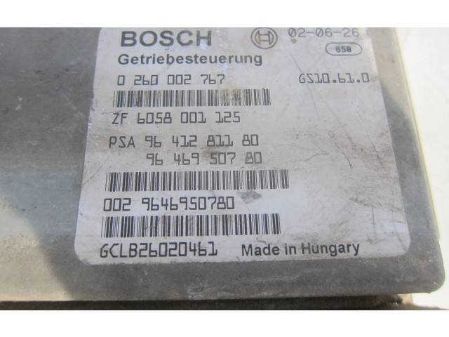 Блок управления коробкой передач 9641281180, 9646950780 Peugeot 607