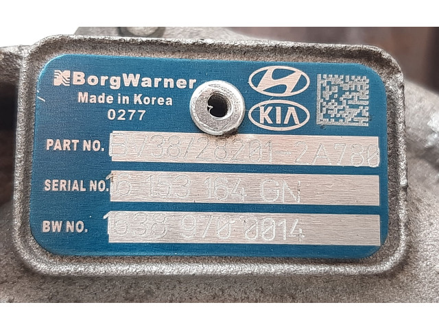 Turbodmychadlo Турбина 282012A780, 16153164GN KIA Ceed 1.6