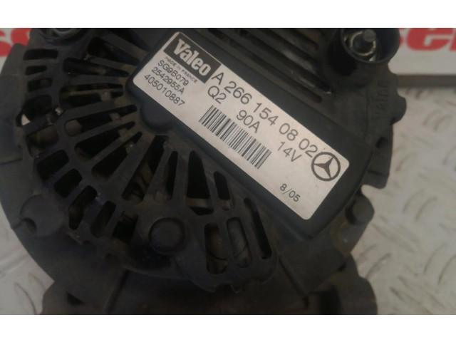 Генератор SLVA2661540802   Mercedes-Benz A W169      