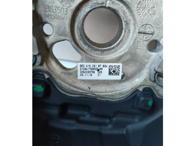 Руль Skoda Octavia Mk3 (5E)  2013 - 2019 года 5E0419091BT      