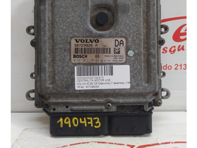 Блок управления двигателем Блок управления 30729826A   Volvo XC90