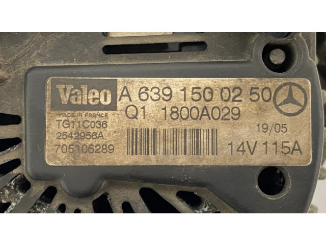 Генератор A6391500250, 1800A029   Mitsubishi Colt 0.0     