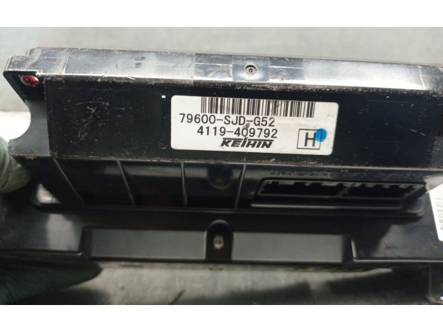 Блок управления климат-контролем 79600SJDG52, 79610SJDG42 Honda FR-V