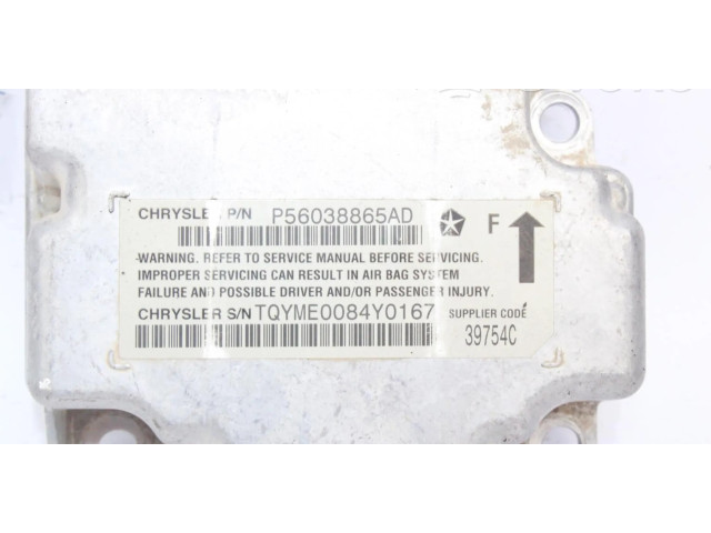 Блок подушек безопасности P56038865AD Jeep Cherokee III KJ